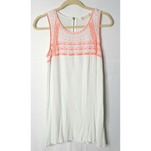 𝅺ALTAR'D State Crinkled Boho Embroidered Dress M